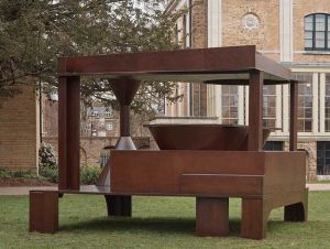 Anthony Caro. Forum, 1992-94. Installation view, The Inspiration of Architecture, Pitzhanger Manor & Gallery, London. Photo: Andy Stagg.