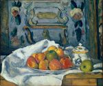 Paul Cézanne. Dish of Apples, c1876-77. Metropolitan Museum of Art, New York. The J. Paul Getty Museum, Los Angeles.