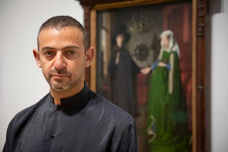 Ali Cherri at the National Gallery, London, 2022.