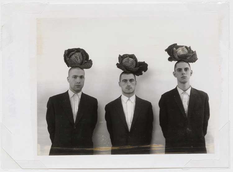 Grey Organisation. Cabbage Heads, You magazine portrait, 1986. Photo: Alistair Thain.