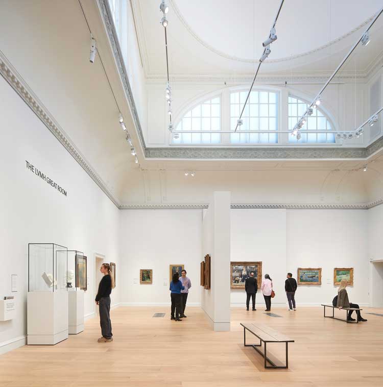 The LVMH Great Room at The Courtauld Gallery. Photo © Hufton+Crow.