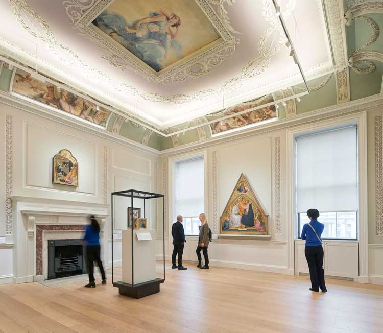 The Blavatnik Fine Rooms at The Courtauld Gallery. Photo © Hufton+Crow.
