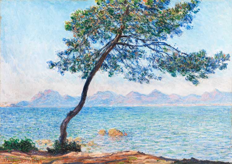 Claude Monet (1840 - 1926), Antibes 1888. The Courtauld, London (Samuel Courtauld Trust).