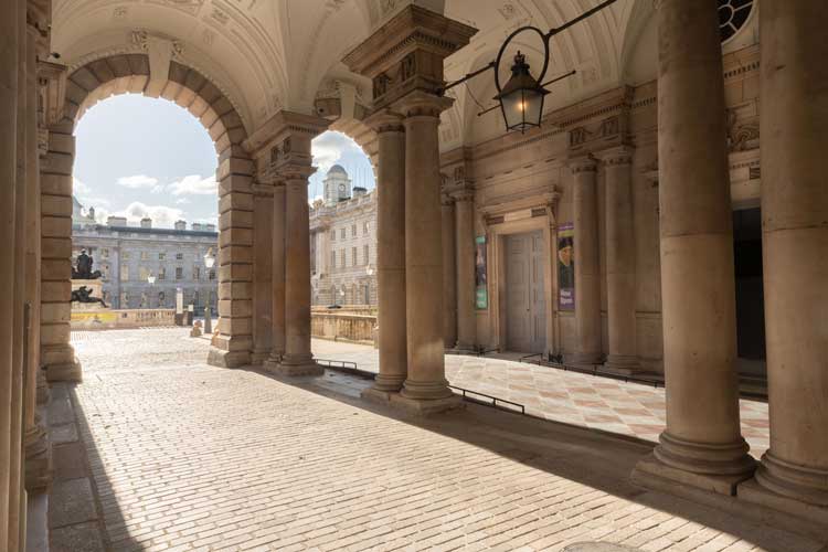 The Courtauld Gallery at Somerset House, London. Photo © Alastair Fyfe.