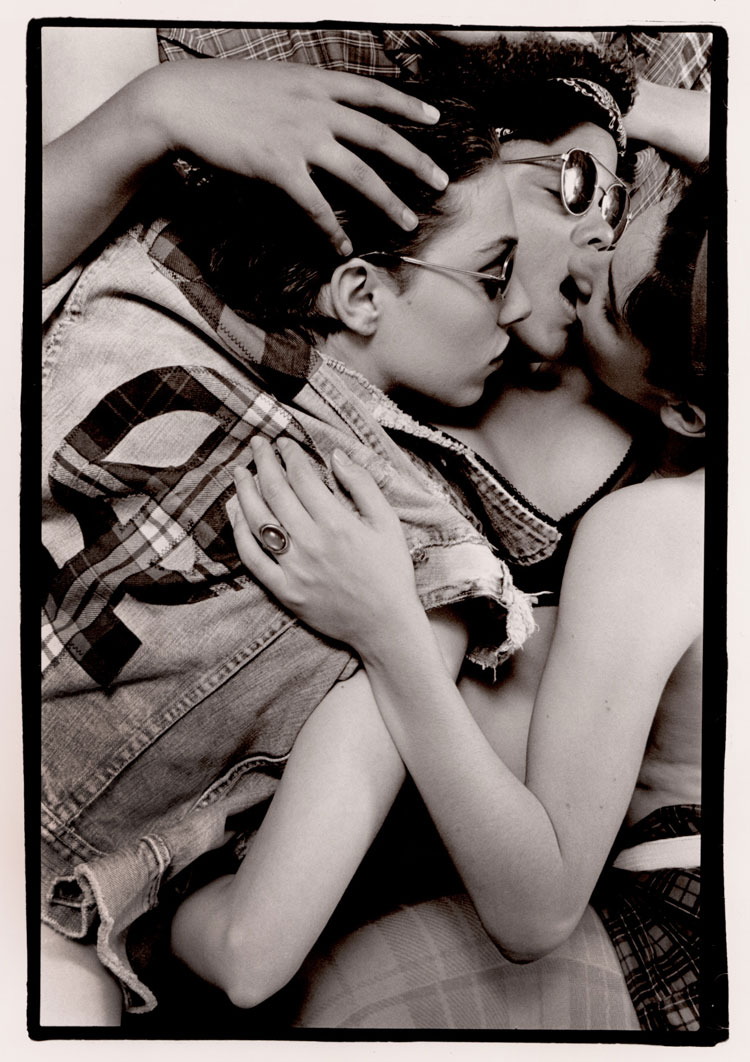 Phyllis Christopher. Flannel Fetish Tribute Shoot for On Our Backs, San Francisco, CA, 1991. Giclee print. © Phyllis Christopher.