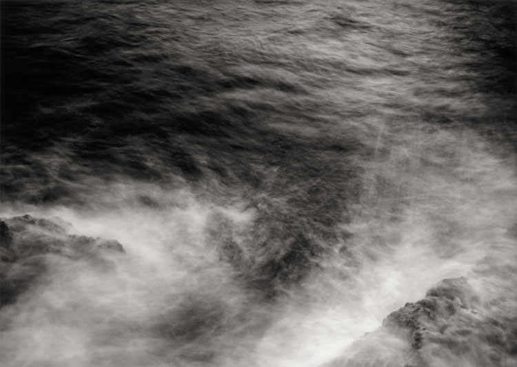 Thomas Joshua Cooper. The Caribbean, Sea, Columbus Point, Saint Patrick County, the South-Most Point of the Isle of Tobago, the Lesser Antilles. 2005. Gelatin silver print. Long loan in 2019. © Thomas Joshua Cooper.