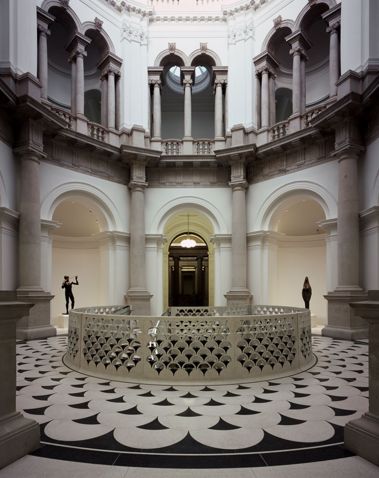 Tate Britain, interior, 2013. Image courtesy Caruso St John Architects.