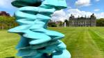 Tony Cragg, Runner, 2015 (detail). Bronze, 420 x 280 x 158 cm. Installation view, Houghton Hall, Norfolk, 2021. Photo: Martin Kennedy.