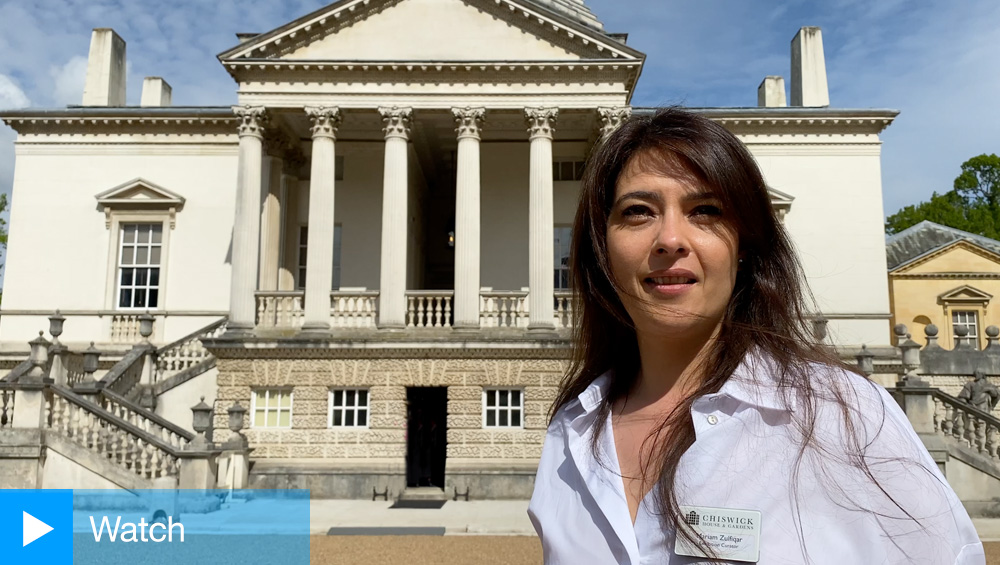 Mariam Zulfiqar, the curator of an exhibition of art installations at Chiswick House, says it marks a new chapter for the English Heritage site