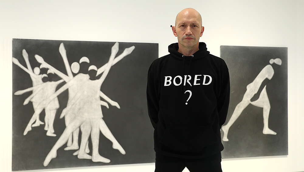 Michael Clark: Cosmic Dancer. Michael Clark with works by Silke Otto-Knapp Barbican Art Gallery, 7 October 2020 – 3 January 2021. © Tim Whitby/Getty Images.