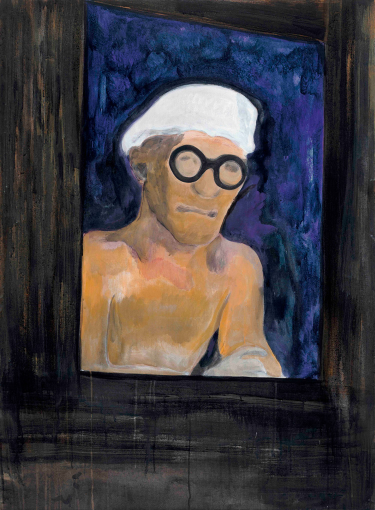 Peter Doig, Portrait (Corbusier), 2009, © Peter Doig, courtesy Michael Clark