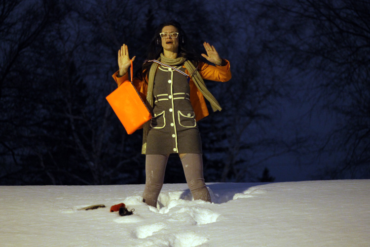 Julie Fiala, The Cold Kills, 2019. Sung performance, one hour, Québec City, Canada. Photo: Yannick L Côté. © the artist.