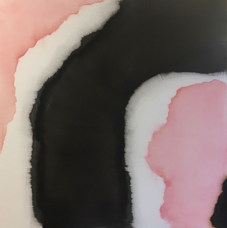 Sarah Needham, Trails, 2019. 80 x 80 x 2.7 cm. © the artist.