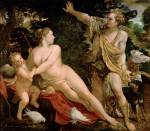 Annibale Carracci and studio. Venus and Adonis, 17th century, Kunsthistorisches Museum Vienna.