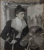 John Brown Abercromby. Mary Cameron in her Studio, 1899. Private collection. Photo: Eion Johnston.