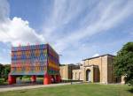 Dulwich Pavilion 2019: The Colour Palace, by artist Yinka Ilori and architects Pricegore. Photo: Adam Scott.