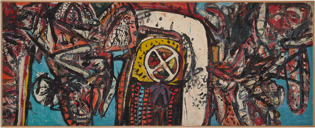 Alan Davie, Goddess of the Wheel, 1960. Photo: Prudence Cuming Associates, The Estate of Alan Davie. All rights reserved. DACS 2019.