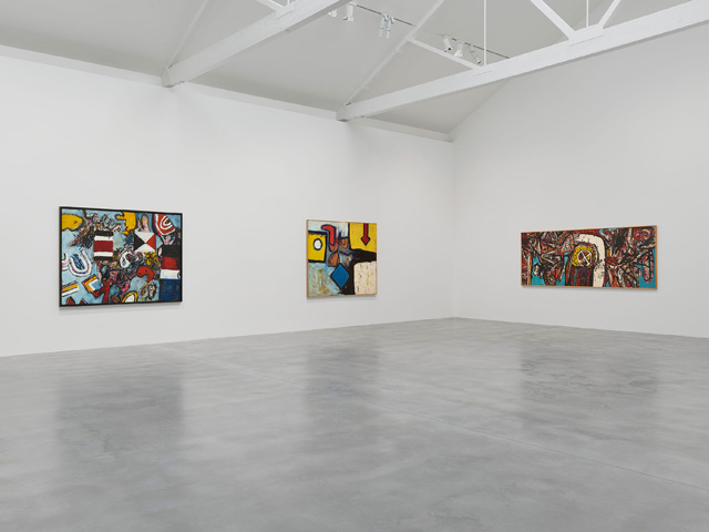 John Bellany and Alan Davie: Cradle of Magic, installation view, Newport Street Gallery, London, 2019. Photo courtesy Newport Street Gallery.