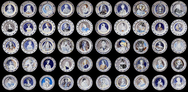 Vanessa Bell and Duncan Grant. Famous Women Dinner Service, 1932. Courtesy PIANO NOBILE, Robert Travers (Works of Art) Ltd.