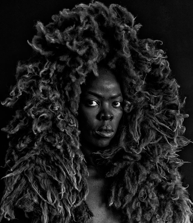 Zanele Muholi. Somnyama Ngonyama II, Oslo, 2015. Photograph. © Zanele Muholi. Courtesy of Stevenson, Cape Town/Johannesburg and Yancey Richardson, New York.