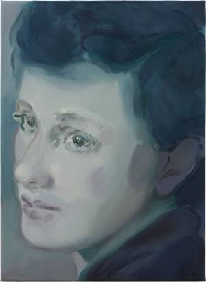 Kaye Donachie. Our tears for smiles, 2018. Oil on linen. © Kaye Donachie. Courtesy Maureen Paley, London.
