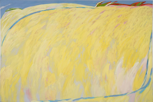 William Crozier. The Watermeadows, 1977. Oil on canvas, 167 x 251 cm. © The Artist's Estate.