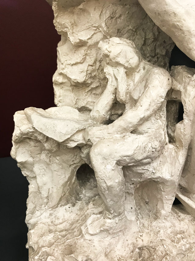 Camille Claudel. Camille Claudel. 2. Femme à sa toilette ou Femme lisant une lettre (Woman at her Toilette or Woman Reading a Letter), c1895-97 (detail). © Artcurial / DR. Photograph: Martin Kennedy.