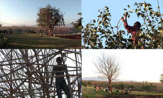 Neha Choksi. LEAF FALL (video stills), 2008. HDV, colour, widescreen, sound, subtitles 14 min 15 sec. Video still courtesy the artist.