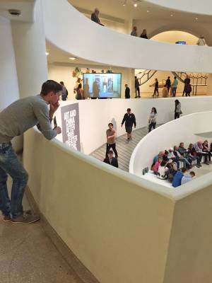 Installation view: Art and China after 1989: Theater of the World. Solomon R. Guggenheim Museum, New York, October 6, 2017—January 7, 2018. Photograph: Jill Spalding.