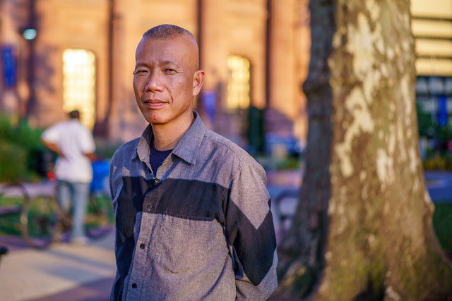 Cai Guo-Qiang. Photograph: Jeff Fusco Photography courtesy Association for Public Art.