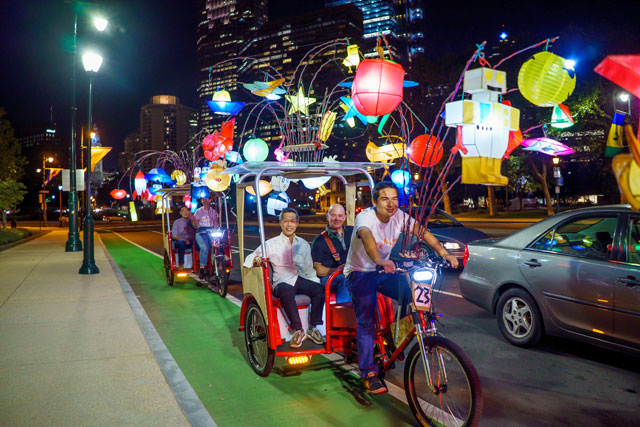 Cai Guo-Qiang. Photograph: Jeff Fusco Photography courtesy Association for Public Art.