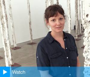 Jodie Carey talks to Studio International in her London studio, 6 May 2017. Photograph: Martin Kennedy.