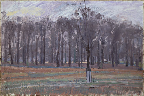 Spencer Gore. <em>Richmond Park,</em> 1913-14. Oil on canvas, 508 x 762 mm. Bequeathed by Lady Henry Cavendish-Bentinck, 1940. © Tate