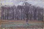 Spencer Gore. <em>Richmond Park,</em> 1913-14. Oil on canvas, 508 x 762 mm. Bequeathed by Lady Henry Cavendish-Bentinck, 1940. © Tate
