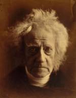 Julia Margaret Cameron. Sir John Herschel, April 1867. Albumen silver print from glass negative. The Rubel Collection, Promised Gift of William Rubel The Metropolitan Museum of Art.