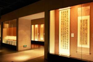 'Selected works of ancient calligraphy' exhibition located at the 3rd floor of the Elliptic Hall. Courtesy of the Capital Museum, Beijing.