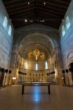 Janet Cardiff. The Forty Part Motet, 2001. View 3. Fuentidueña Chapel at The Cloisters museum and gardens. Image: The Metropolitan Museum of Art/Wilson Santiago.