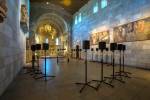 Janet Cardiff. The Forty Part Motet, 2001. View 4. Fuentidueña Chapel at The Cloisters museum and gardens. Image: The Metropolitan Museum of Art/Wilson Santiago.