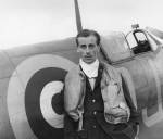 Cecil Beaton. Flying Officer Nevill Duke of No 92 (East India Squadron, A Battle of Britain pilot with his Spitfire at RAF Biggin Hill 1941). Part of Imperial War Museum’s ‘Ministry of Information Second World War Official Collection’.