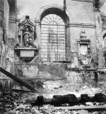 Cecil Beaton. Bomb damage to the Church of St Lawrence Jewry, Guildhall, London 1940. Part of Imperial War Museum’s ‘Ministry of Information Second World War Official Collection’.
