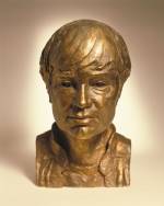 Celia Scott. <em>MJ</em>, l996. Sitter: MJ Long. Bronze, 33 x 20 x 20 cm. © the artist.