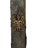 Tully Lough Cross (detail). Wood, bronze. Tully Lough, northwest Ireland, AD 700–900. © National Museum of Ireland.