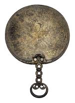 Holcombe Mirror. Bronze. Devon, England, 50 BC – AD 70. © The Trustees of the British Museum.