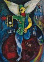 Marc Chagall. The Juggler, 1943. Oil on canvas, 43 1/4 x 31 1/8 in. Private collection. © 2013 Artists Rights Society (ARS), New York / ADAGP, Paris.