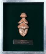 Judy Chicago. Ceramic Goddess #3, 1977. Glazed porcelain, 5 x 2.25 x 1.25 in.