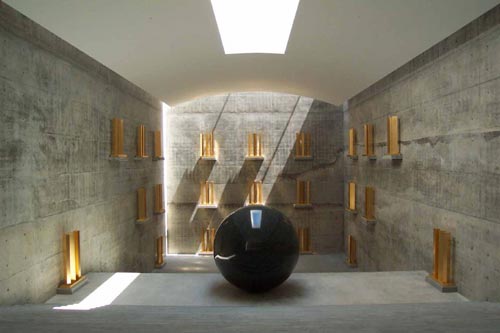 De Maria Gallery, Chichu Art Museum, Naoshima, Kagawa, Japan