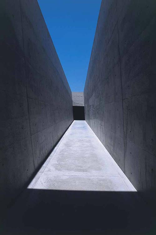 Museum Entrance, Chichu Art Museum, Naoshima, Kagawa, Japan