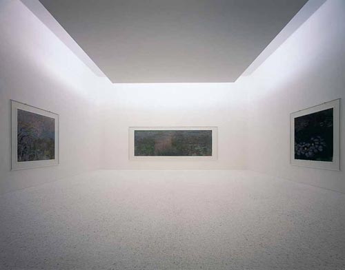 Monet Gallery, Chichu Art Museum, Naoshima, Kagawa, Japan