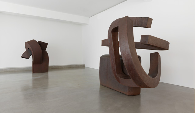 Chillida: Rhythm-Time-Silence installation view (3). Photograph: Mike Bruce, Chillida Belzunce Family Collection © Zabalaga-Leku, DACS, London, 2016.