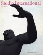 Nicholas Monro’s King Kong on the cover of Studio International, July/August 1972.